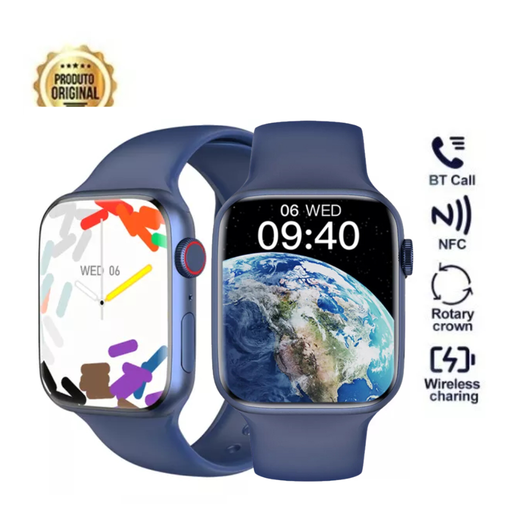 Relogio Smartwatch W29 Pro Original Serie 9 Android Ios Nfc | Shopee Brasil