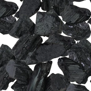 Turmalina Preta Pedra Bruta 50g Cristal Natural