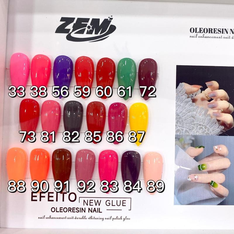 Kit Esmalte Em Gel Shellac 0.33fl Oze 10ML Zem | Shopee Brasil
