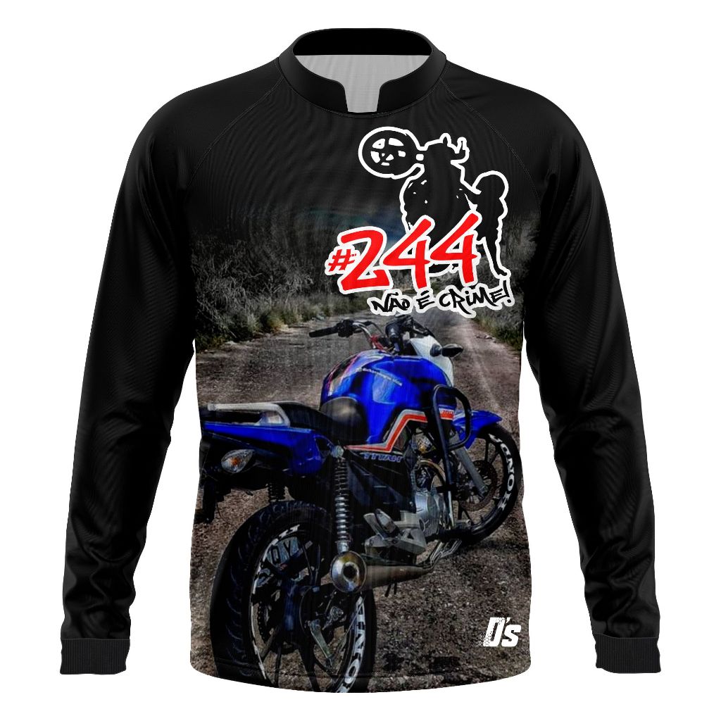 Camiseta do Grau Camisa Msculina Moto Grau 244 Não é Crime | Shopee Brasil