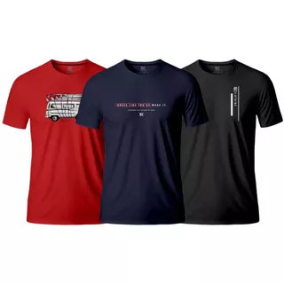 Kit 2 Camisas Plus Size G1 ao G6