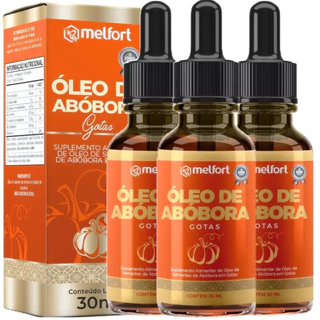 Kit 3 X Óleo De Semente De Abóbora com Vitamina E