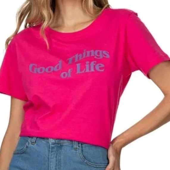 Camiseta TNG Rosa Tam G | Shopee Brasil