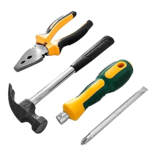 Kit de ferramentas com martelo alicate e chave de fenda RF
