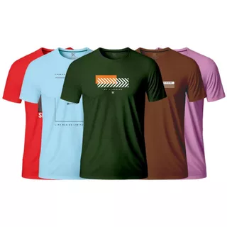Kit 2 Camisas Bonitas Plus Size G1 Ao G6