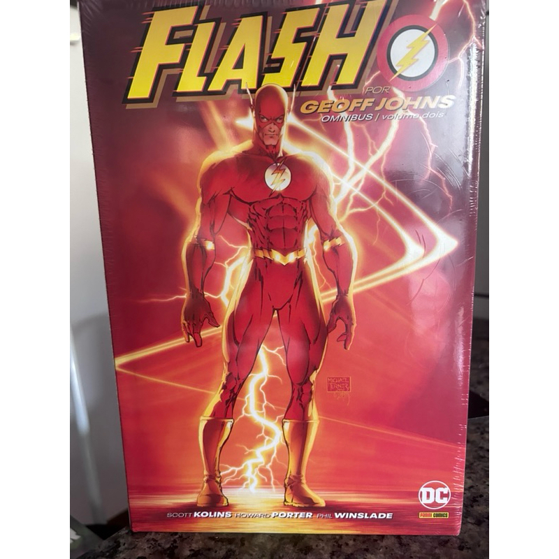 Omnibus Flash por Geoff Johns volume 2 | Shopee Brasil