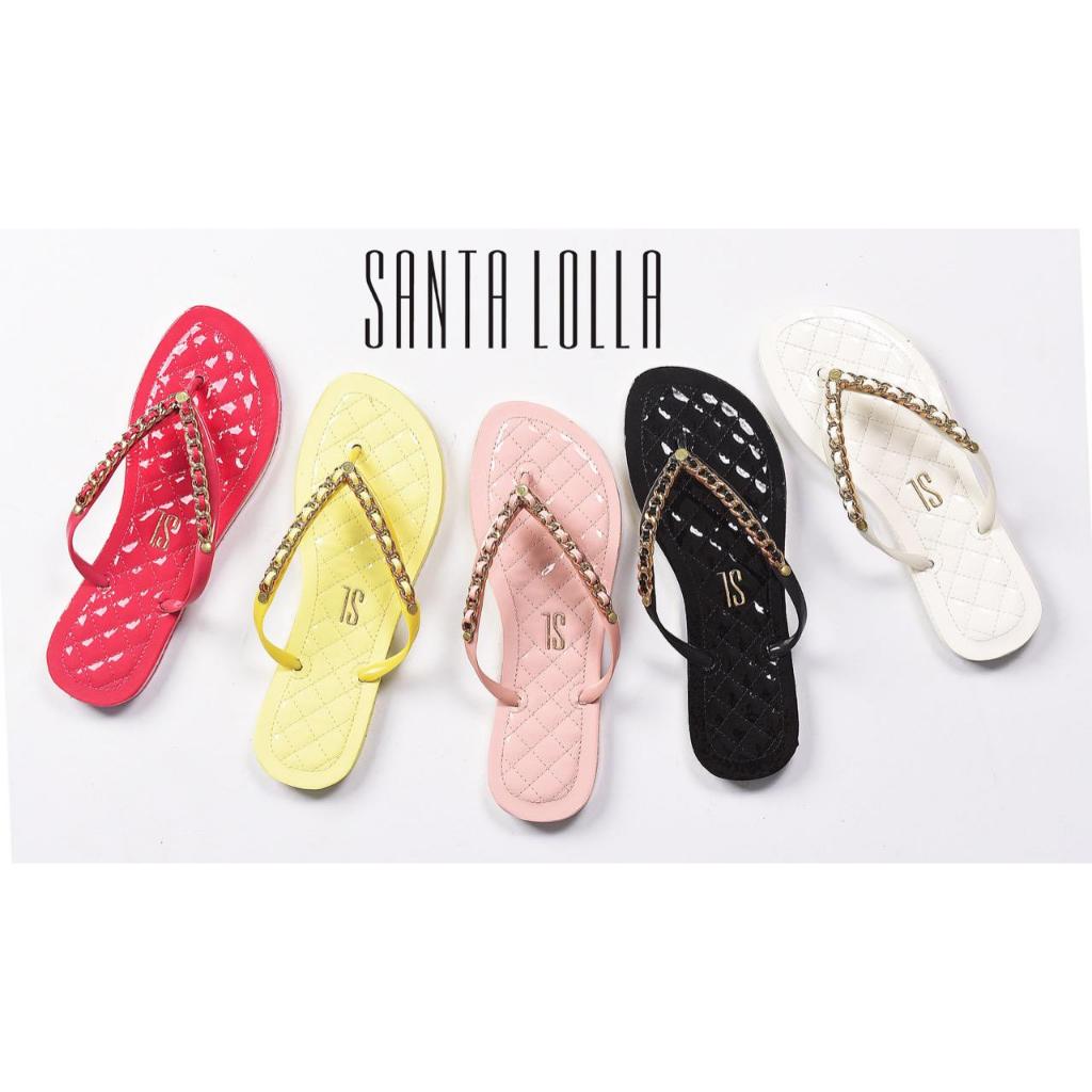 Chinelo Santa Lolla Confortável Sandalia Santa Lola Rasteirinha 2023 ...