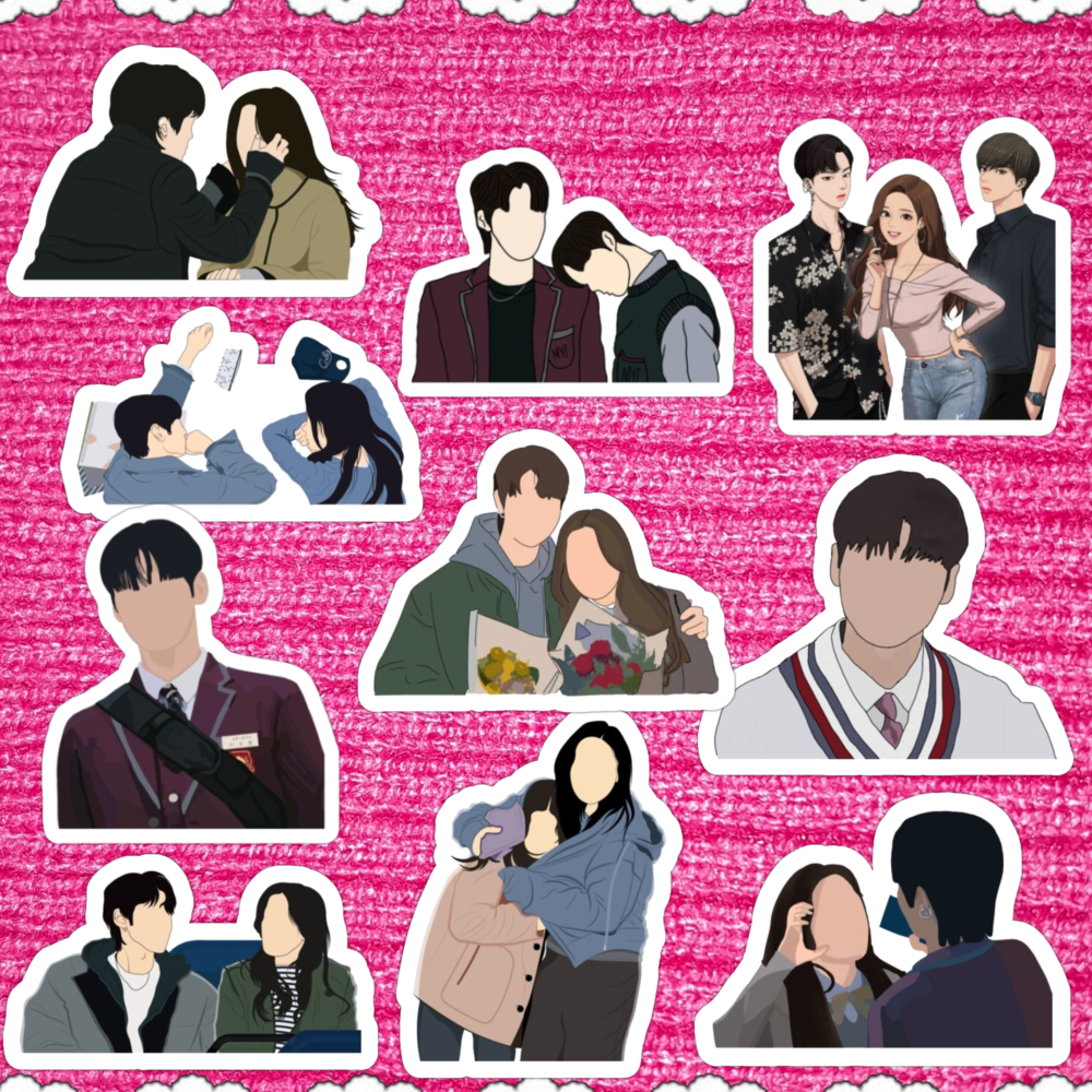 kit stickers adesivos dorama true beauty beleza verdadeira | Shopee Brasil