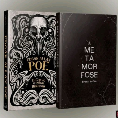 Kit O corvo e outras histórias + Metamorfose - 2 livros