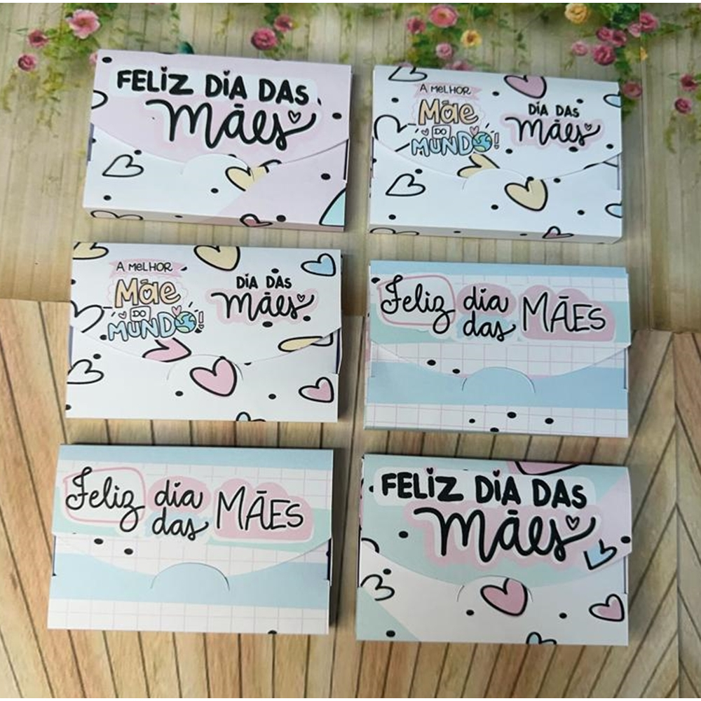 10 Caixas para kitkat Embalagem Tema Dia das Mães em Oferta na Shopee