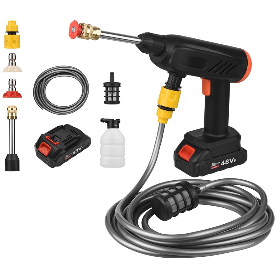 Lavadora de Alta Pressão Portátil Profissional Sem Fio Recarregável Original Envio Imediato
