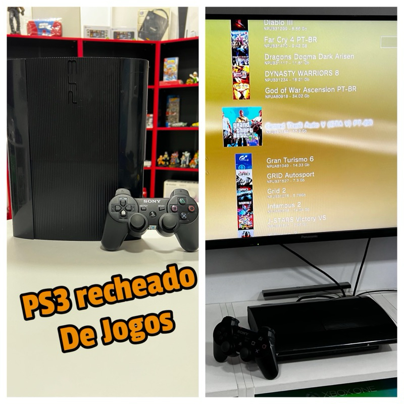 Playstation 3 with one top controller