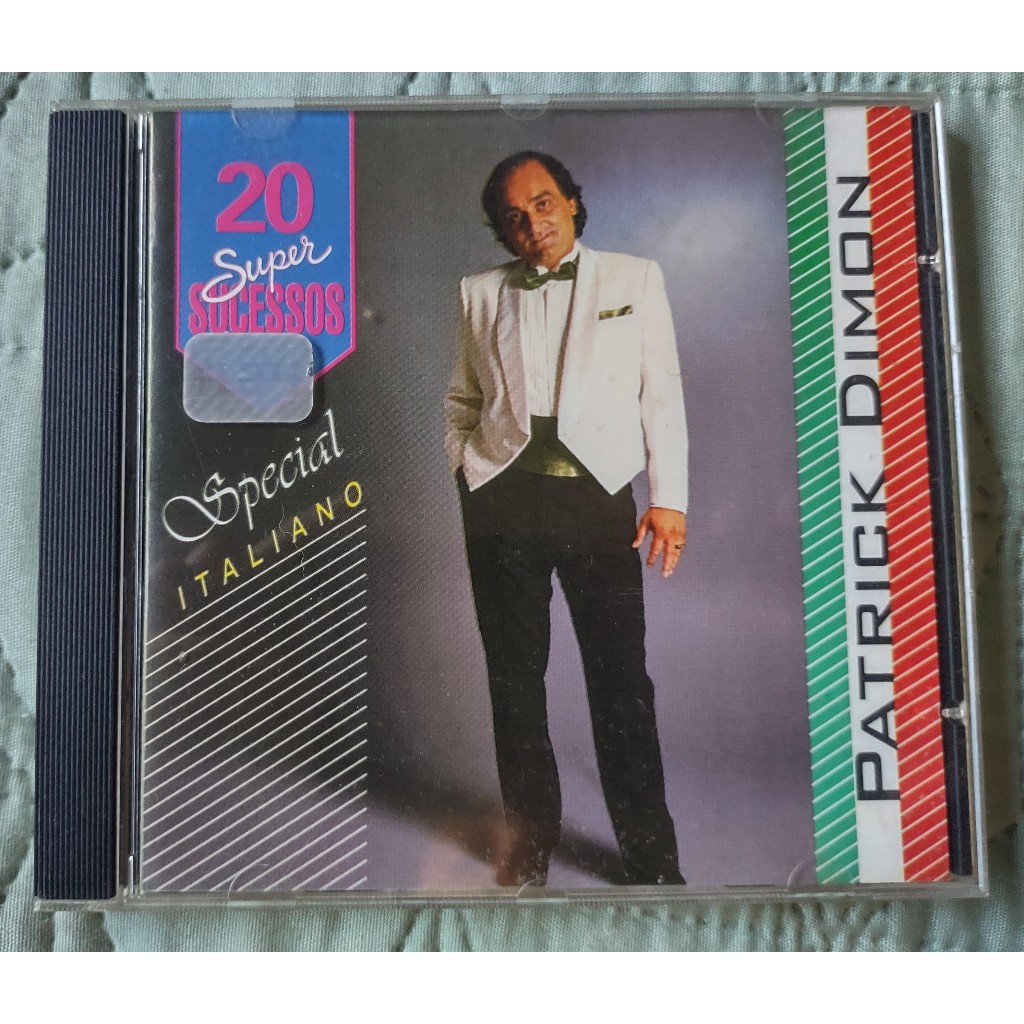 Cd Patrick Dimon - Special Italiano 20 Super Sucessos | Shopee Brasil
