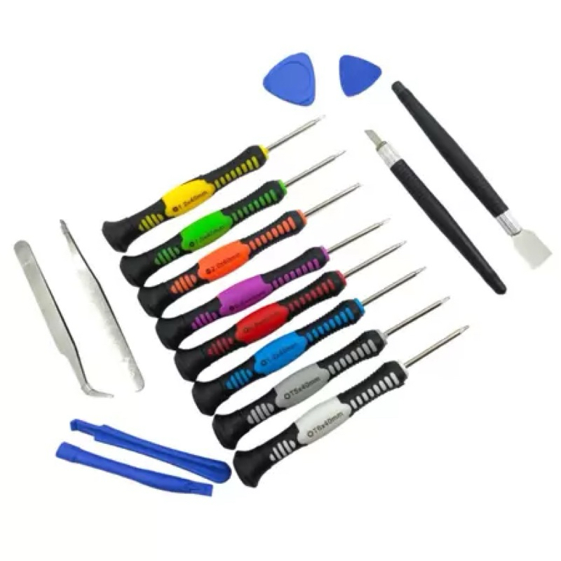 Jogo Chaves de Precisao Manutenção Celular Relógio Ps2, Ps3, Ps4, Ps5, xbox , Notebook Pc 16 Peças Envio Imediato