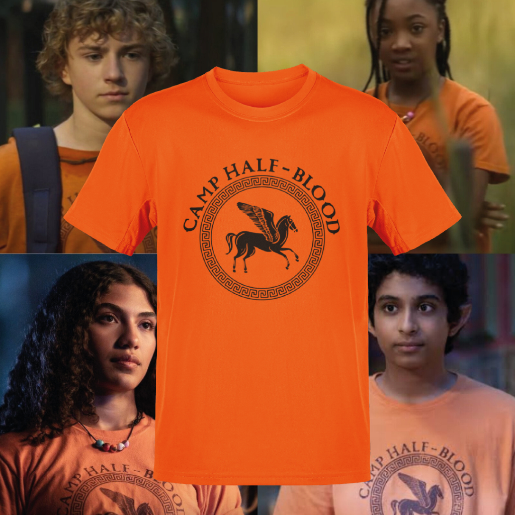 Camiseta Camp Half-Blood Acampamento Meio Sangue Percy Jackson T shirt ...