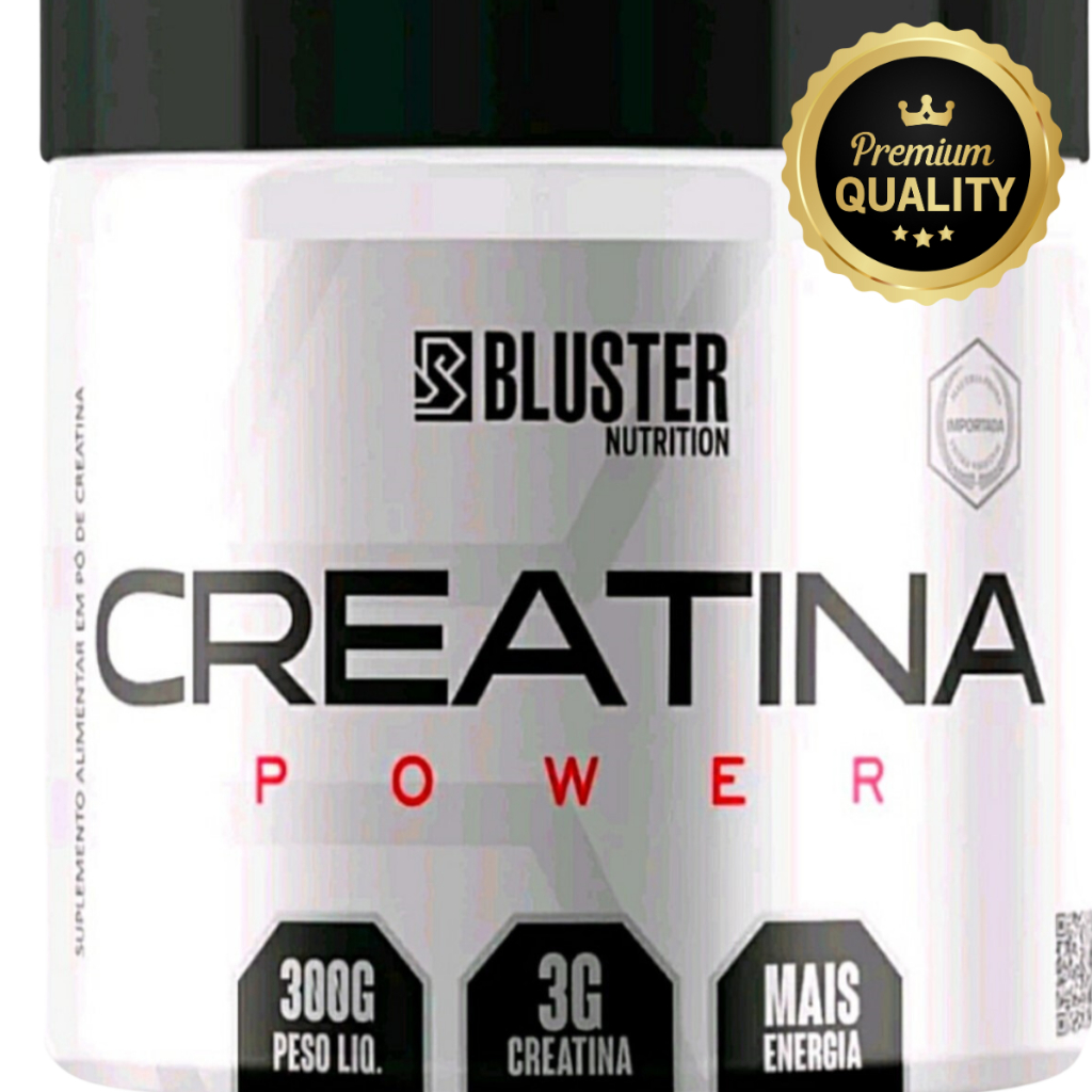 Creatina Monohidratada Power 300g Bluster Nutrition