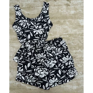 Conjunto de Bory com shorts Excelente opção Para Praia Piscina Suplex Grosso