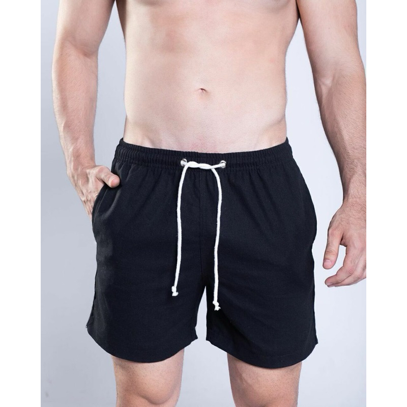 Short De Linho Masculino Básico Mauricinho homem Alta Qualidade bermuda masculina Linho premium curto