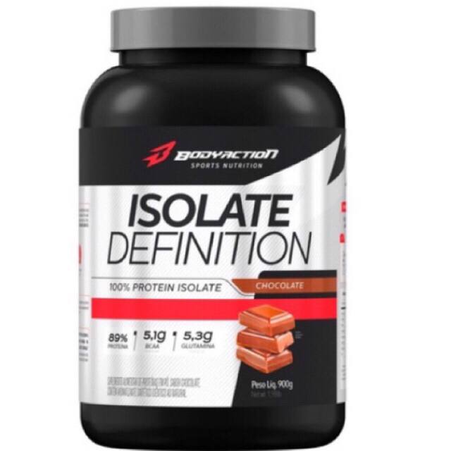 Isolate Definition Whey Isolado – Proteína – 900g Pote – Sabores – BodyAction