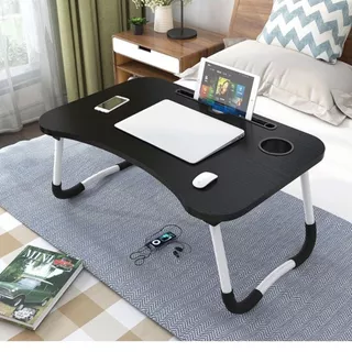 Mesa Portátil Dobrável para Notebook Home Office Estudo Refeição Cama Escrivaninha