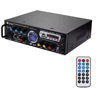 Amplificador Teli Bt-339a Com Bluetooth Karaokê Fm