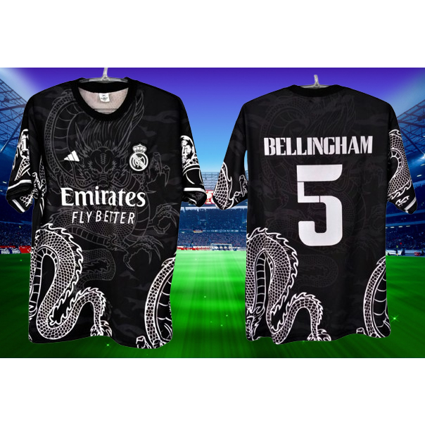 Camisa time real preta dragao lançamento 2024