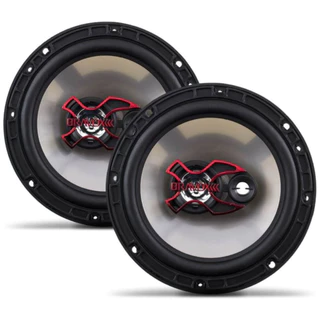 Par Alto Falantes Bravox B3X60X 6" Polegadas Triaxial 100w 4 Ohms