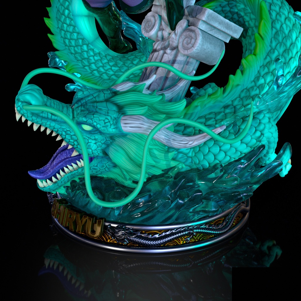 Shiryu - Dragon - Dragão - Saint Seiya - CDZ - Diorama - Figure