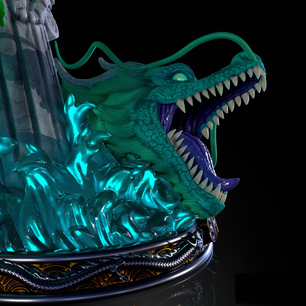 Shiryu - Dragon - Dragão - Saint Seiya - CDZ - Diorama - Figure