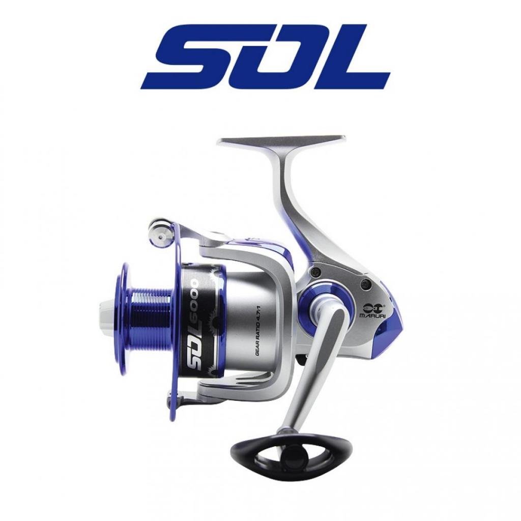 MOLINETE DE PESCA MARURI SOL - 3 ROLAMENTOS (VARIOS TAMANHOS )