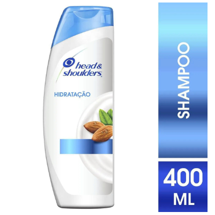 Shampoo Head & Shoulders Hidratação Óleo de Amêndoas com 400ml