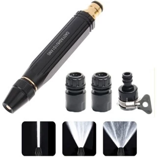 Adaptador Mangueira Esguicho Alta Pressão 3 Em 1 + Conector