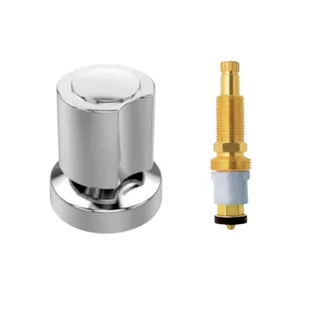Kit Reparo Para Chuveiro Deca Completo Com Acabamento Metal Cromado C40