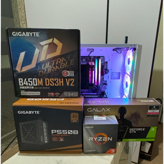 Gigabyte b450m ds3h ryzen best sale 3 3300x