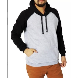 Moletom Canguru Liso Sem Estampa Masculino Flanelado Blusa de Frio Promoção