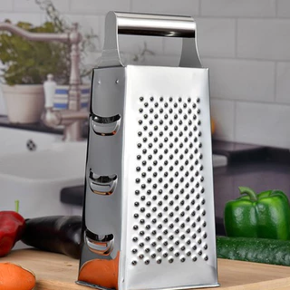 Ralador 24cm Aço Inox 4 Faces Resistente Cozinha Para Verduras Legumes Queijo Multiuso em Oferta na Shopee