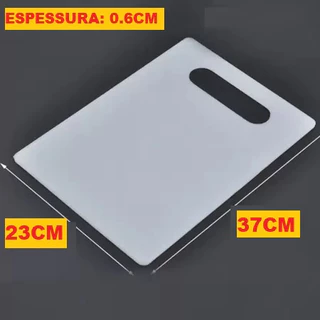 Tábua de Carne 37X23X0.6CM Plástico para Cozinha Branca Higiênica Carne Legumes Frutas Multiuso Utensílio De Cozinha em Oferta na Shopee