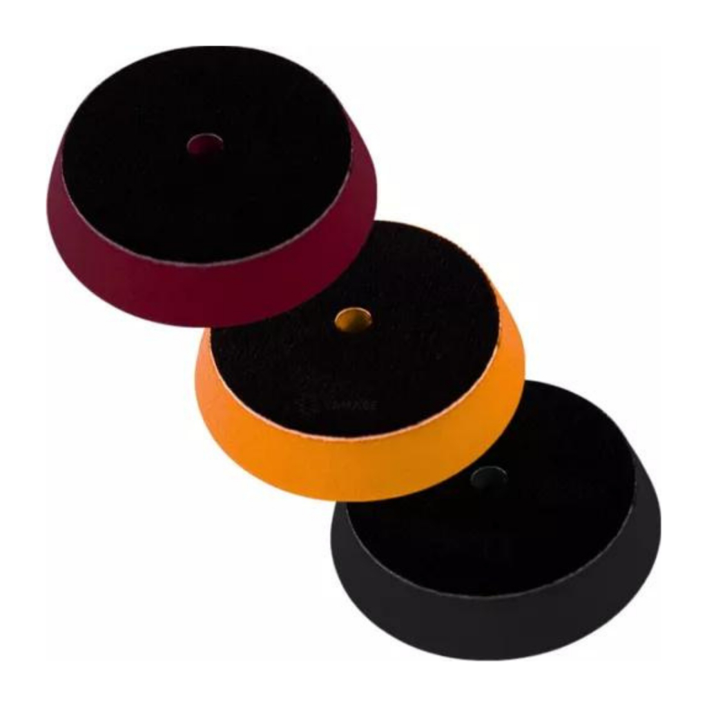 Kit 3 Boina De Espuma 3 Pol Etapa Corte Refino Lustro - Zacs