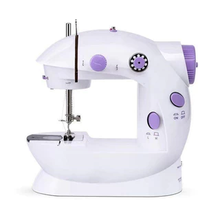 Kit Mini Ferro de Passar Mais Mini Maquina De Costura Bivolt 110/220v