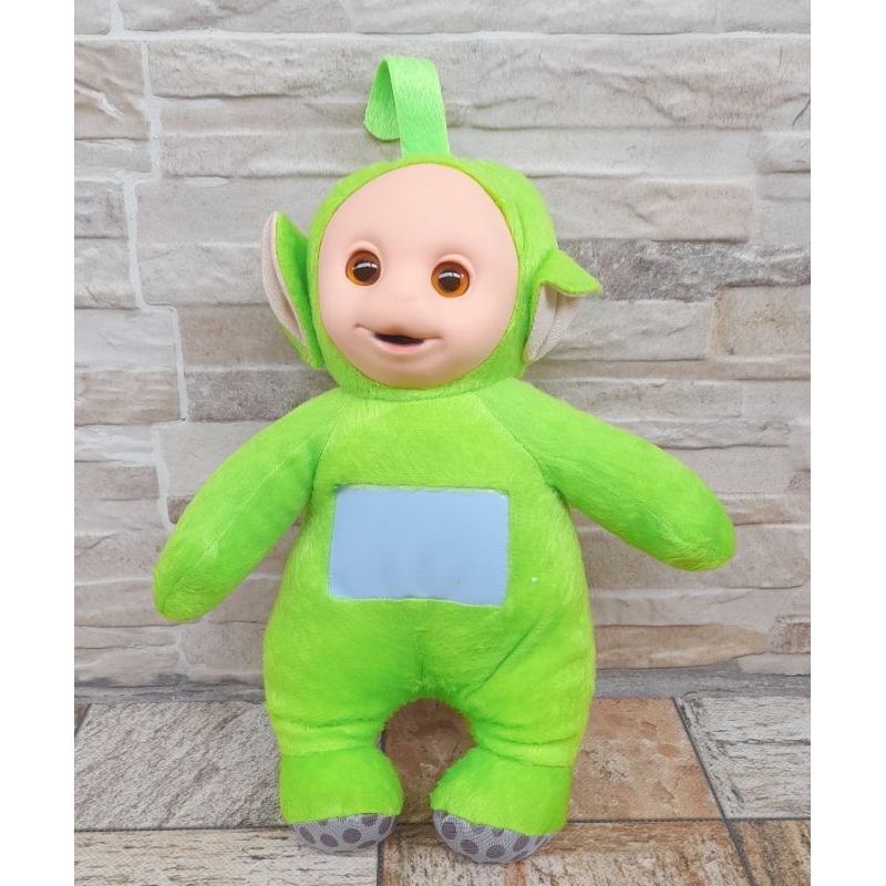Teletubbie verde Dipsy da turma dos Teletubbies de pelúcia | Shopee Brasil