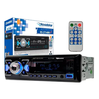 Auto Rádio Mp3 Automotivo Bluetooth Usb Rs2714br Roadstar