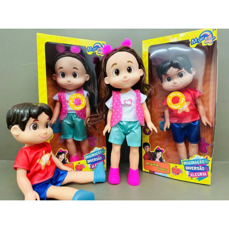 Boneca Maria Clara ou JP 27cm Musical Canta youtuber