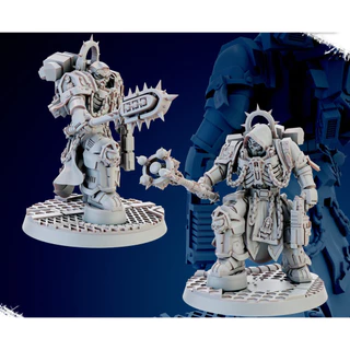 Miniatura warhammer Black templar Pontifex of war
