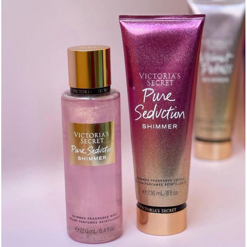 Kit Body Splash e Hidratante corporal Victoria’s Secret Pure Seduction ...