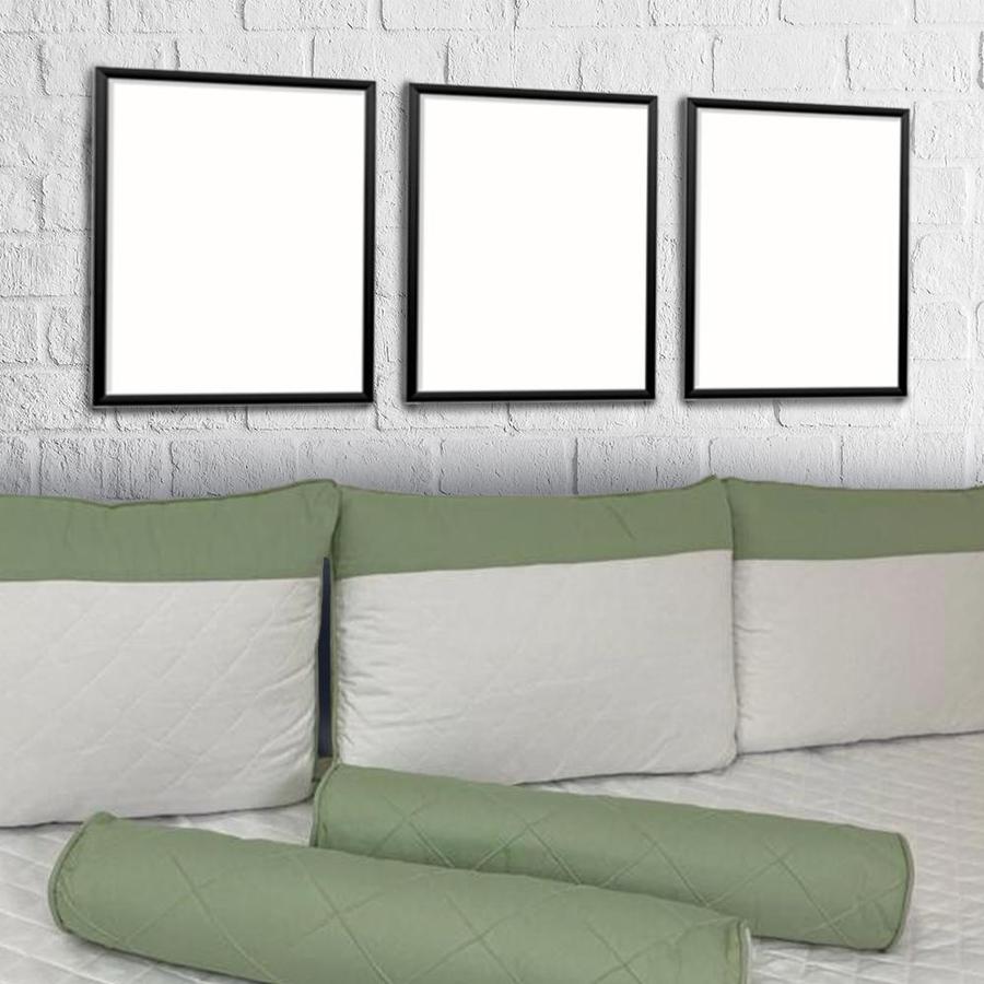 KIT 3 ALMOFADA 2 ROLO CAMA SOLTEIRO CAMA AUXILIAR CAMA BABA COM 5 PEÇAS