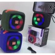 caixinha Wireless Portable Rechargeable Mini Disco Speaker X-911
