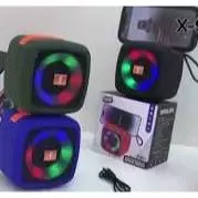 caixinha Wireless Portable Rechargeable Mini Disco Speaker X-911
