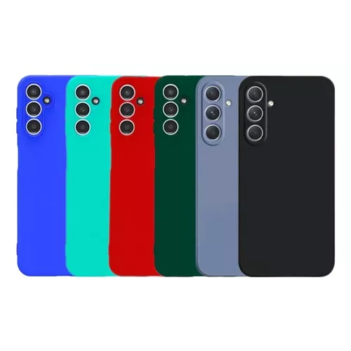 Capinha Aveludada + Película 3d Para Samsung Galaxy A15 6.5