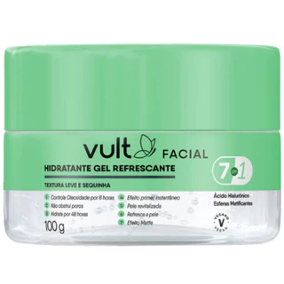 Gel Hidratante Facial Refrescante 7 em 1 Vult 100g