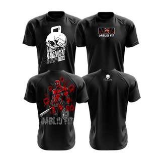 Kit 2x Camisetas Crossfit E Anime - Dabliu Fit Lançamento